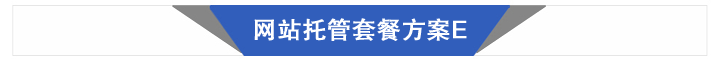 網(wǎng)站托管套餐 